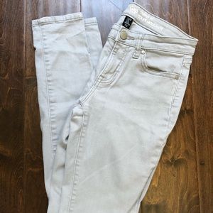 GAP gray skinny jeans